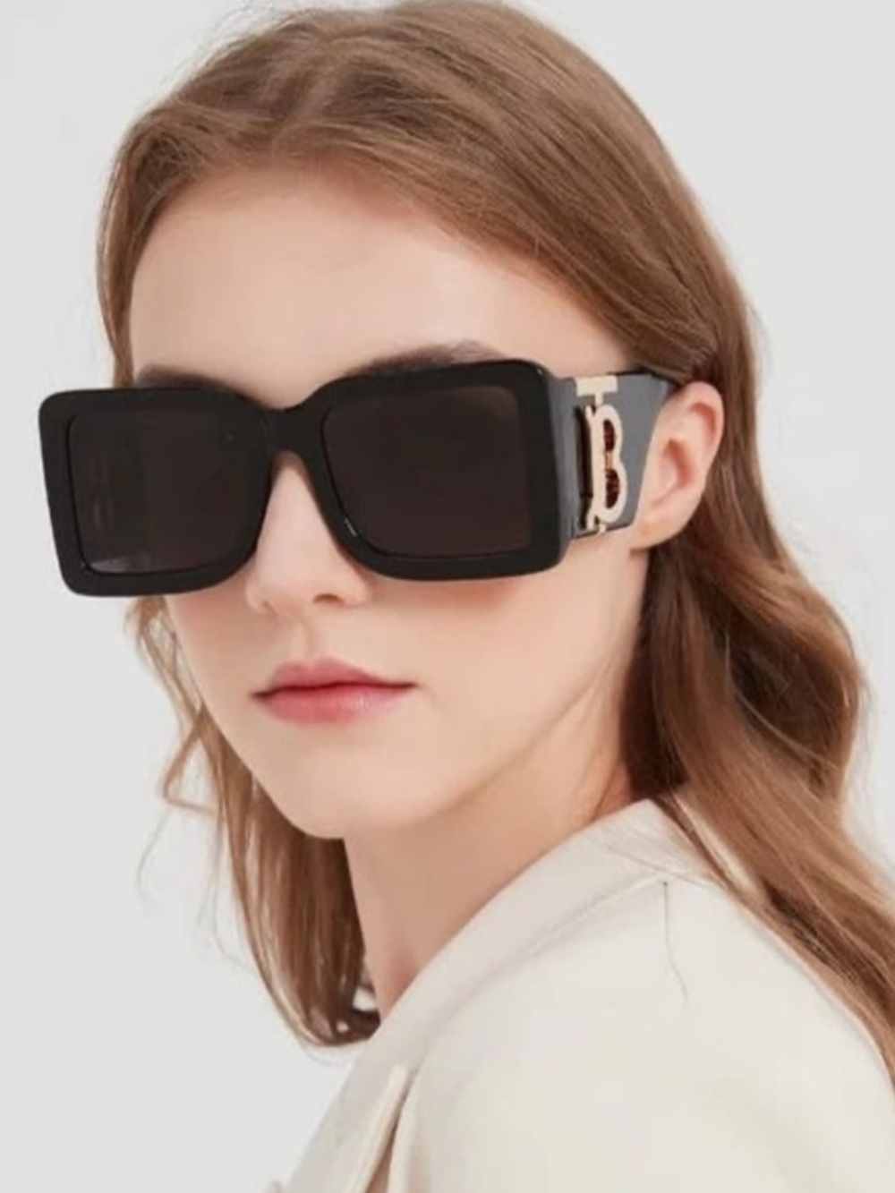 BURBERRY BE4406U 3001/87 WOMEN SUNGLASSES BE4406U 300187 BLACK EYEWEAR